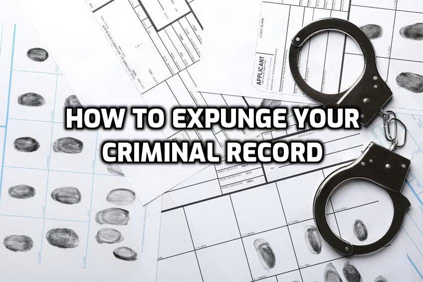 How can I get my criminal records expunged off